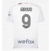 Fotballdrakt Herre AC Milan Olivier Giroud #9 Bortedrakt 2023-24 Kortermet